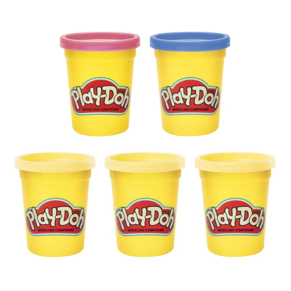 Play-Doh Color Me Happy 5-pack طين اصطناعي - الصورة 2