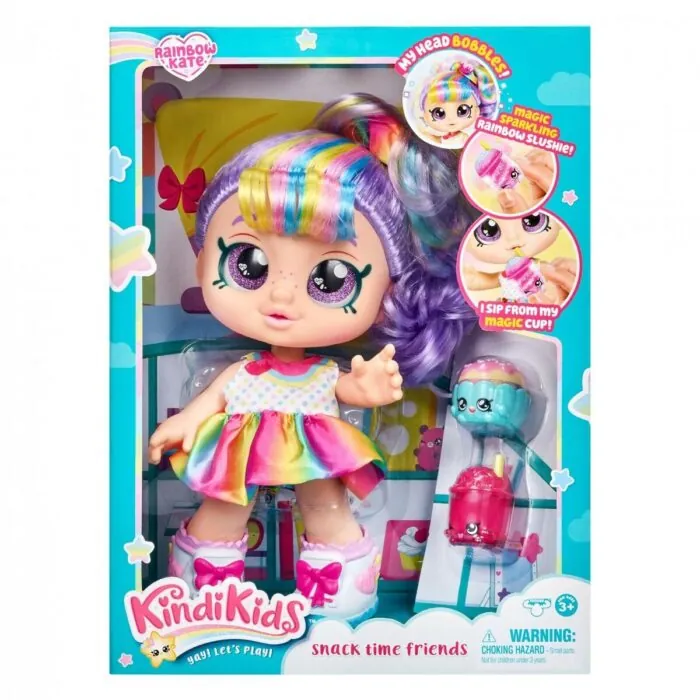 KSS S2 TODDLER DOLL SGL PK-SNACK TIME FRIENDS RAINBW KATE