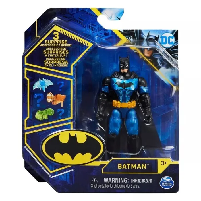 DC BATMAN FIG 4" BASIC BATMAN ASST.