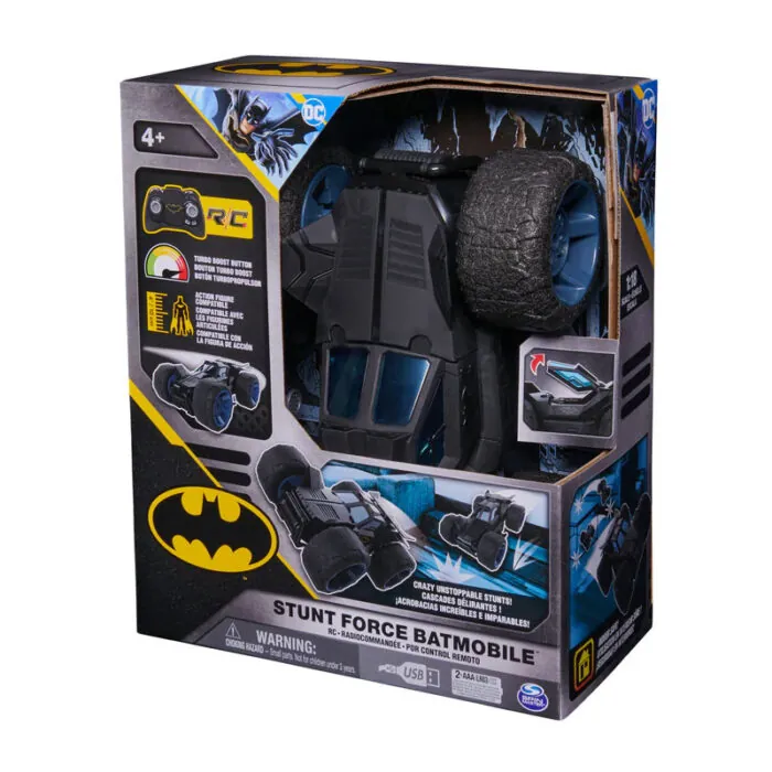 DC BATMAN RC STUNT FORCE BATMOBILE