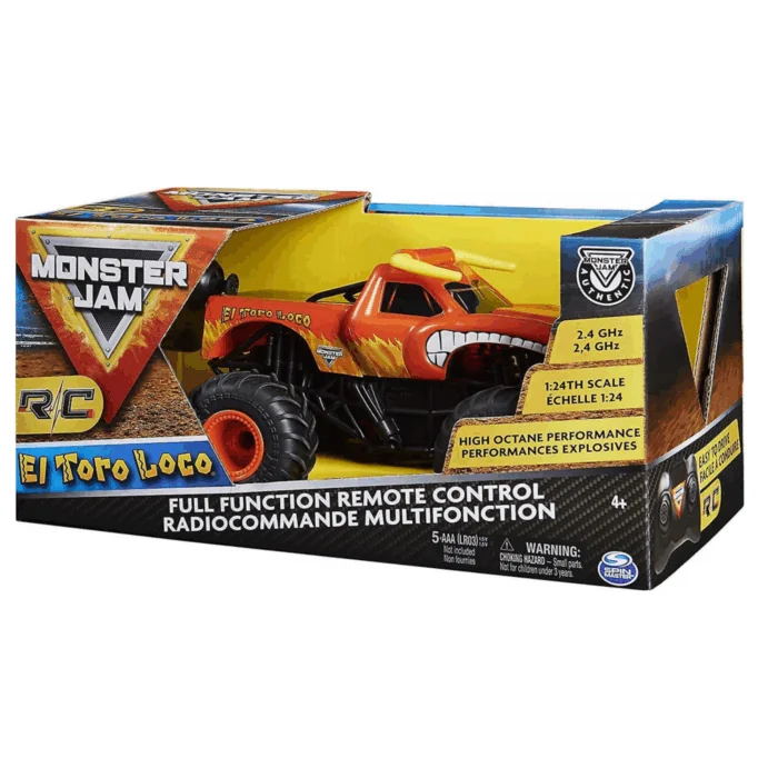 MONSTER JAM RC 1:24 EL TORO LOCO