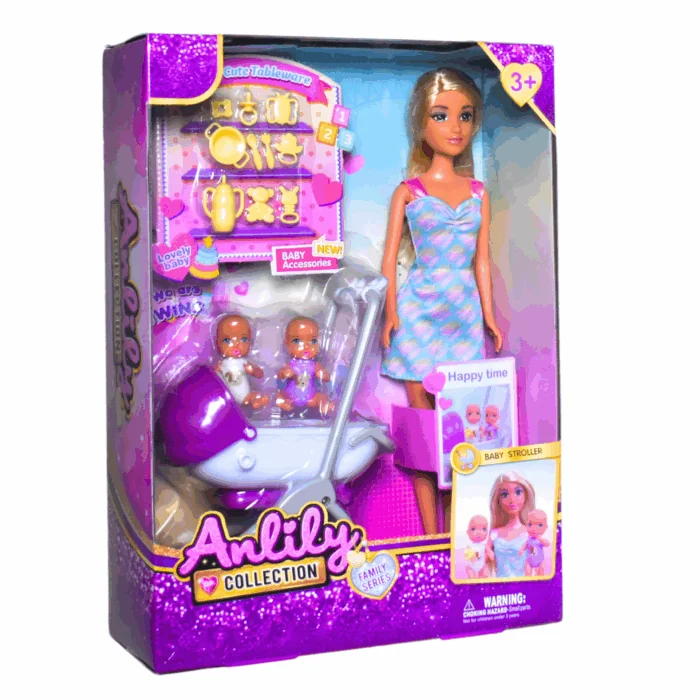 11.5" Doll + Parenting Set