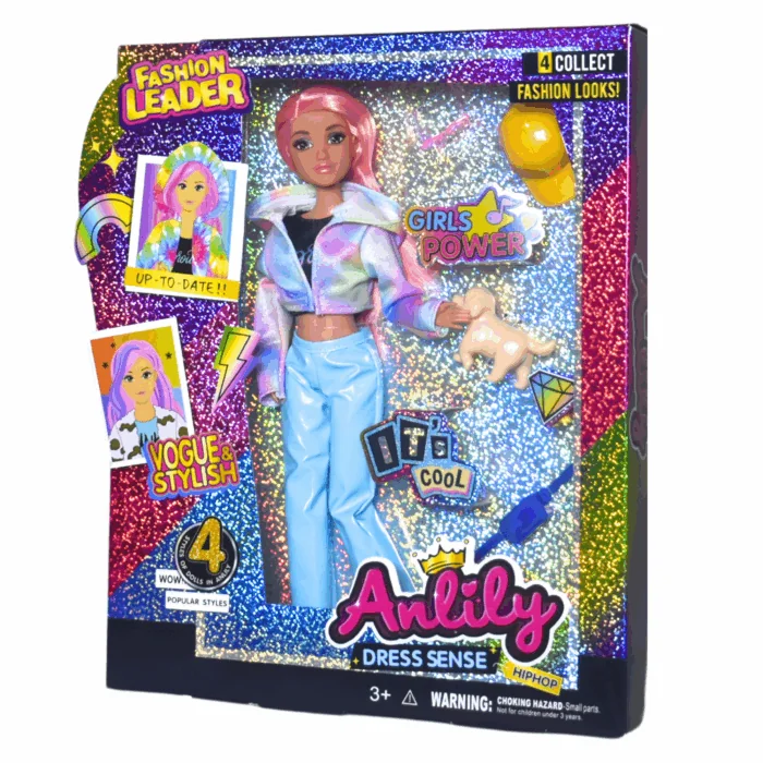11.5" Doll + Pet Set