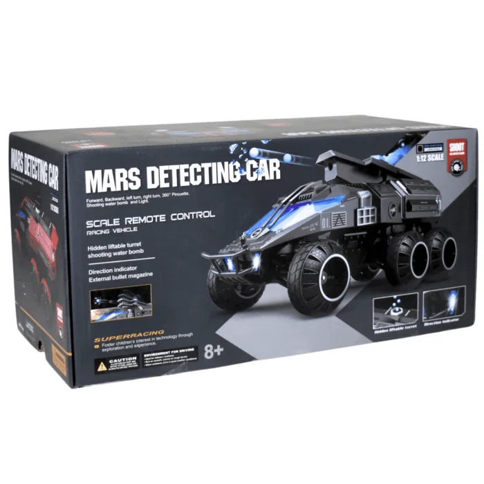1:12 Remote Control 6-wheels Spacecraft (Included Battery + USB)