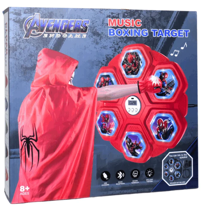 (Spider Man) 6-hole Boxing Machine + Cloak