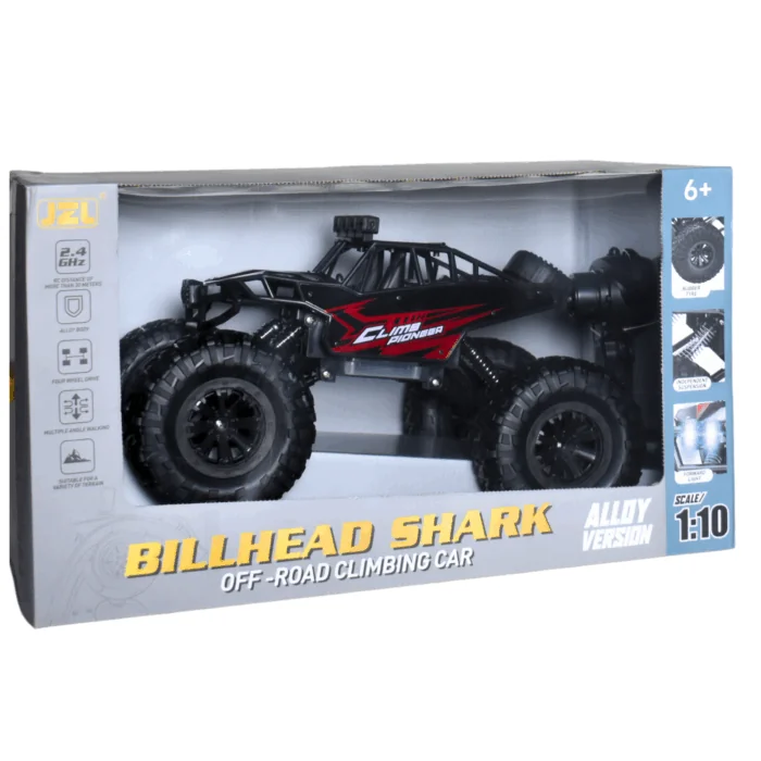 1:10 4-Wheels Remote Control Climbing Vehicle (Included Battery + USB)