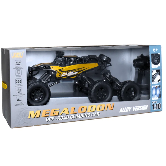 1:10 6-Wheels Remote Control Climbing Vehicle (Included Battery + USB)