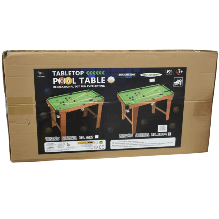 Wooden Billiards Table