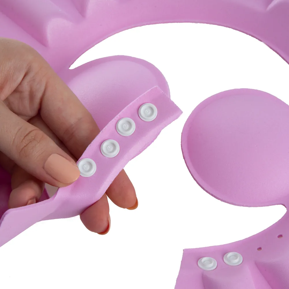 ⁦بيبي جيم  قبعه استحمام وردي  35502⁩ - الصورة ⁦2⁩