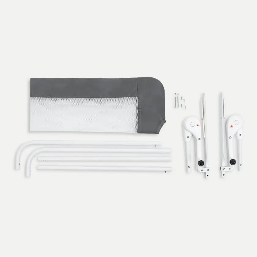 ⁦بيبي جيم امان سرير رمادي⁩ - الصورة ⁦2⁩