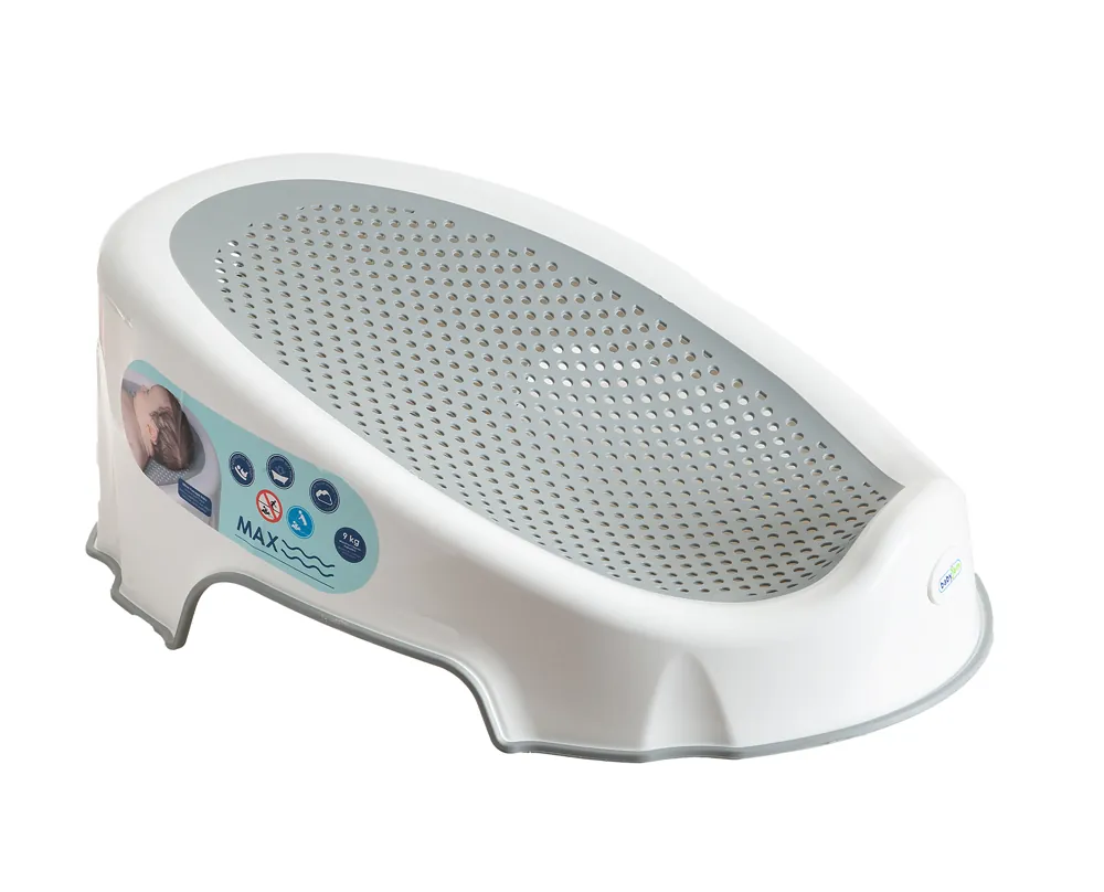 ⁦بيبي جيم  مقعد استحمام ابيض  70103⁩ - الصورة ⁦2⁩