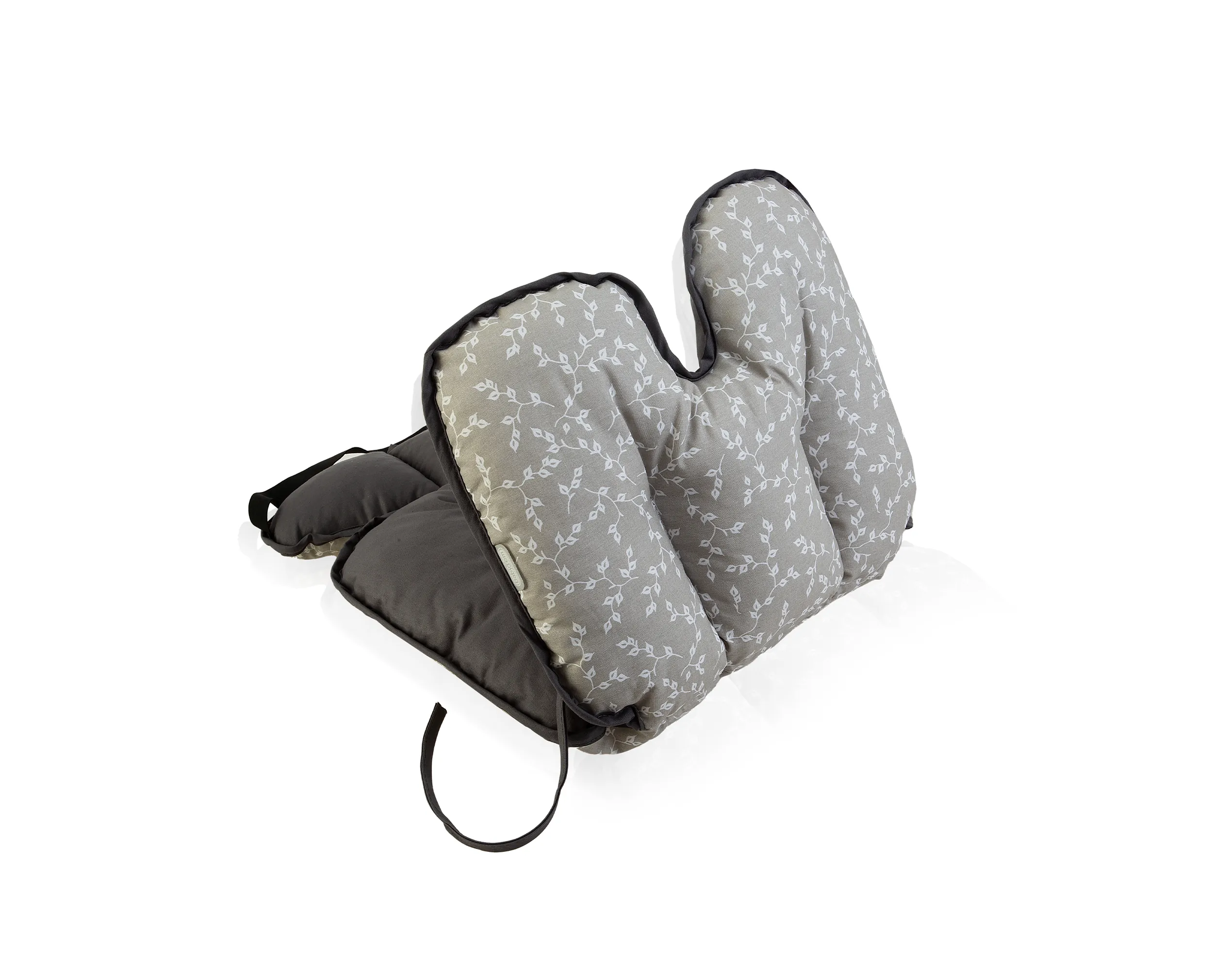 ⁦بيبي جيم  غطاء عربانه و كرسي طعام رمادي⁩ - الصورة ⁦2⁩