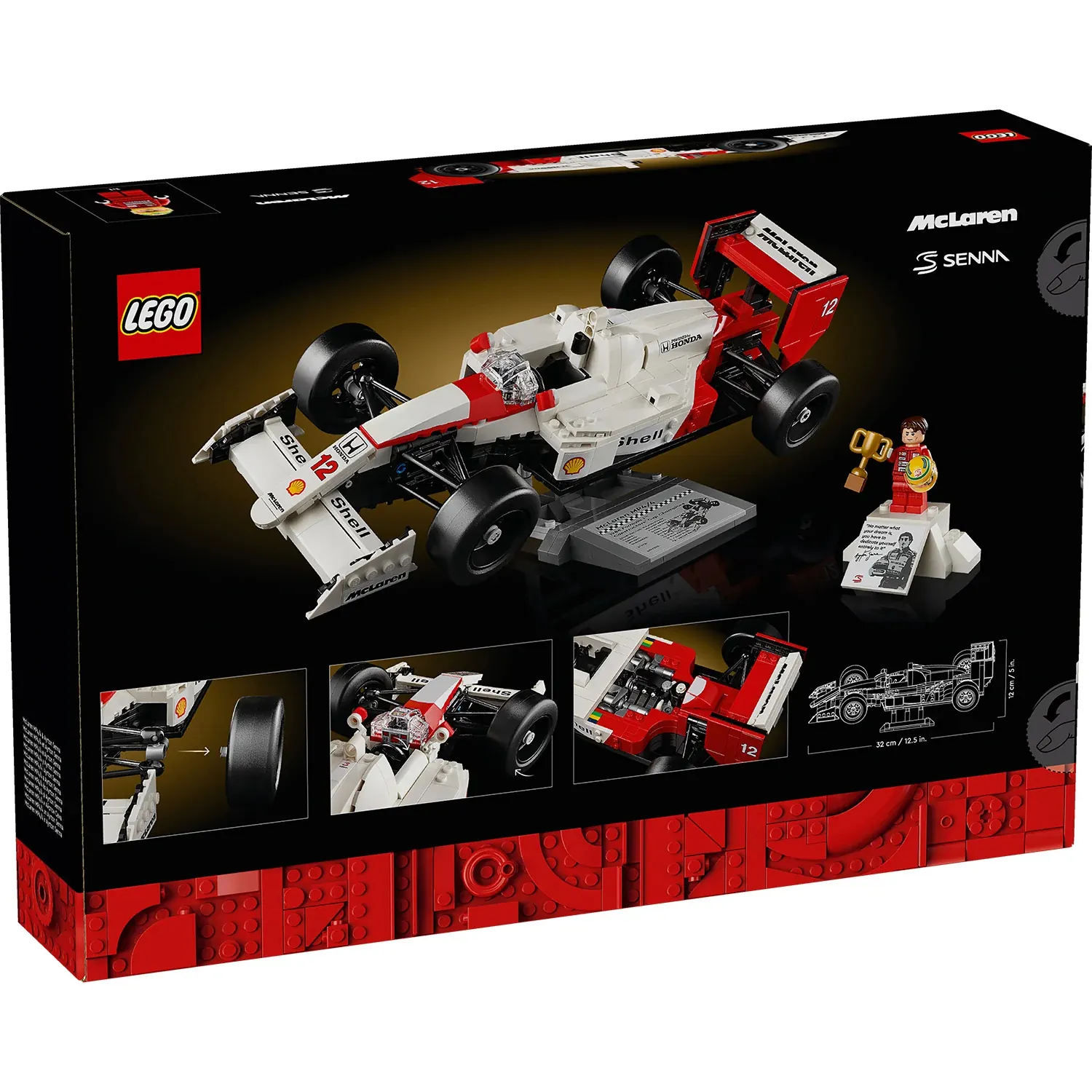 ⁦LEGO McLaren MP4/4 & Ayrton Senna⁩ - الصورة ⁦4⁩