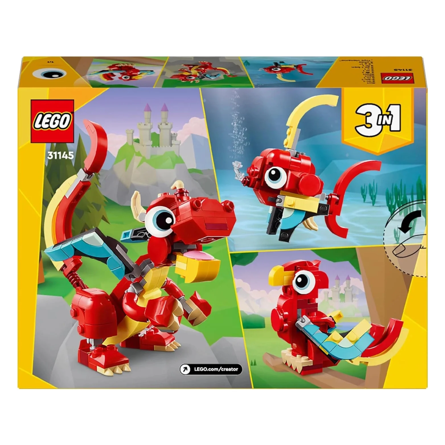 LEGO 31145 Red Dragon