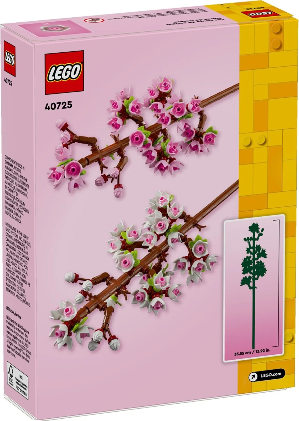 ⁦LEGO 40725 Cherry Blossoms⁩ - الصورة ⁦2⁩