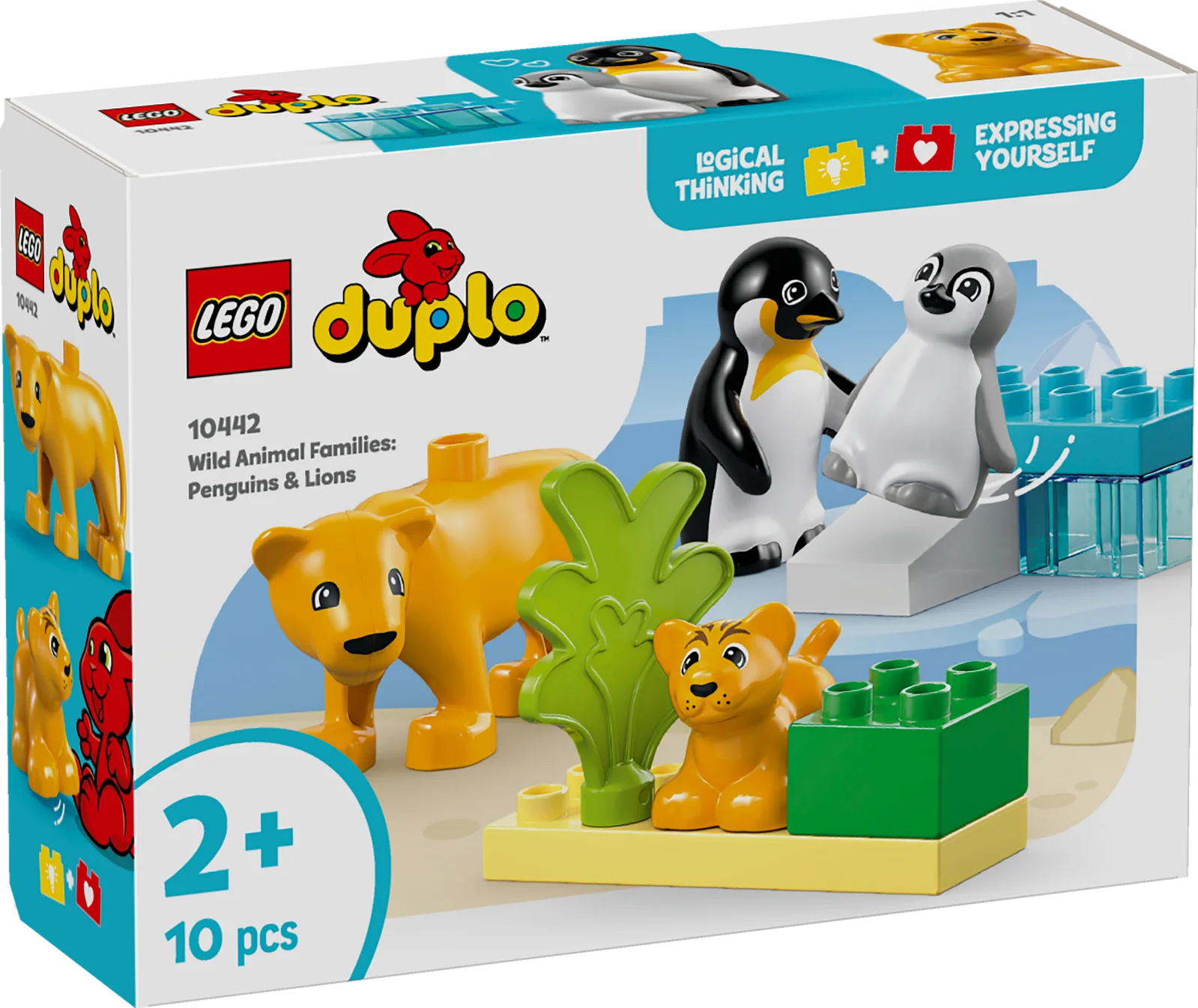 ⁦LEGO Duplo Penguins & Lions 10442⁩ - الصورة ⁦5⁩