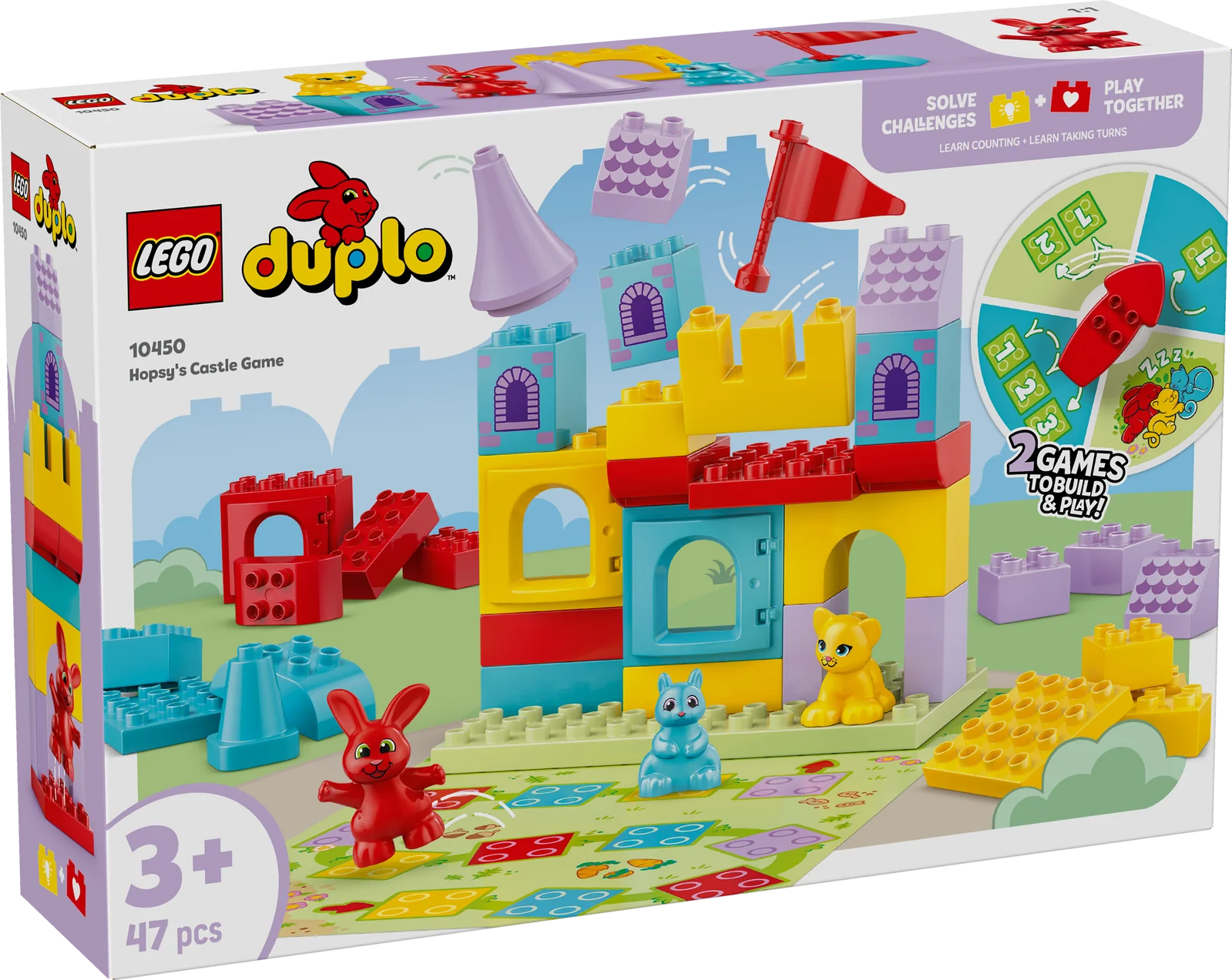 ⁦LEGO 10450 Hopsy's Castle Game⁩ - الصورة ⁦7⁩