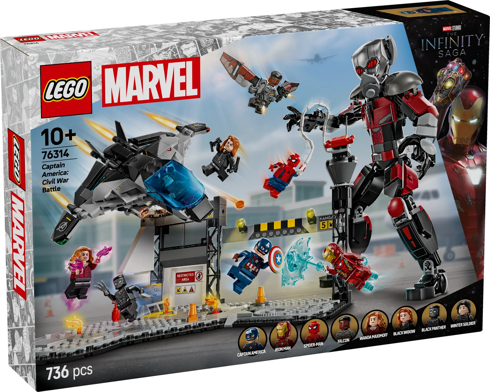 ⁦LEGO "76314 Captain America⁩ - الصورة ⁦2⁩